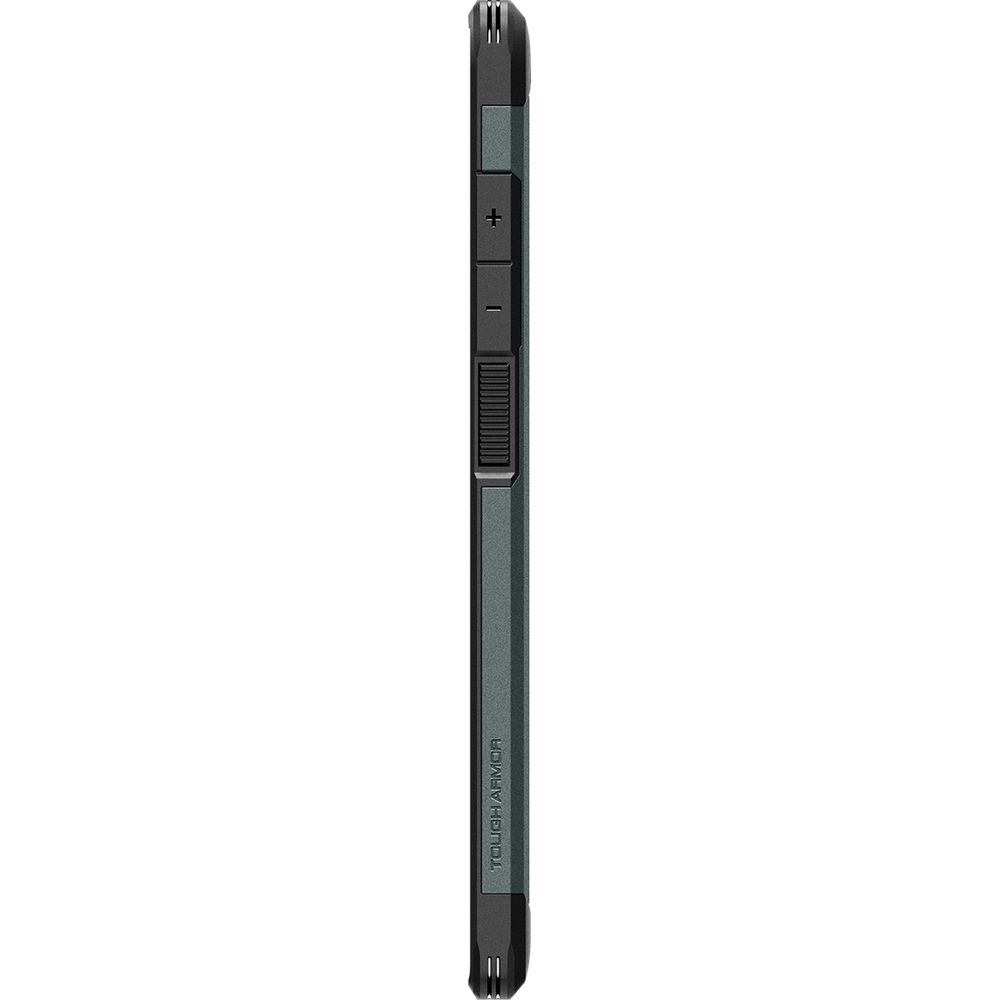 Etui od marki Spigen z serii Tough Armor do Galaxy S24 Ultra, zielone